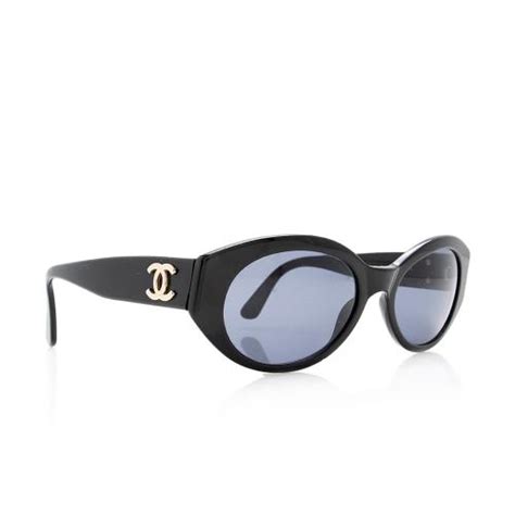 sunglasses chanel 2000|Chanel vintage oval sunglasses.